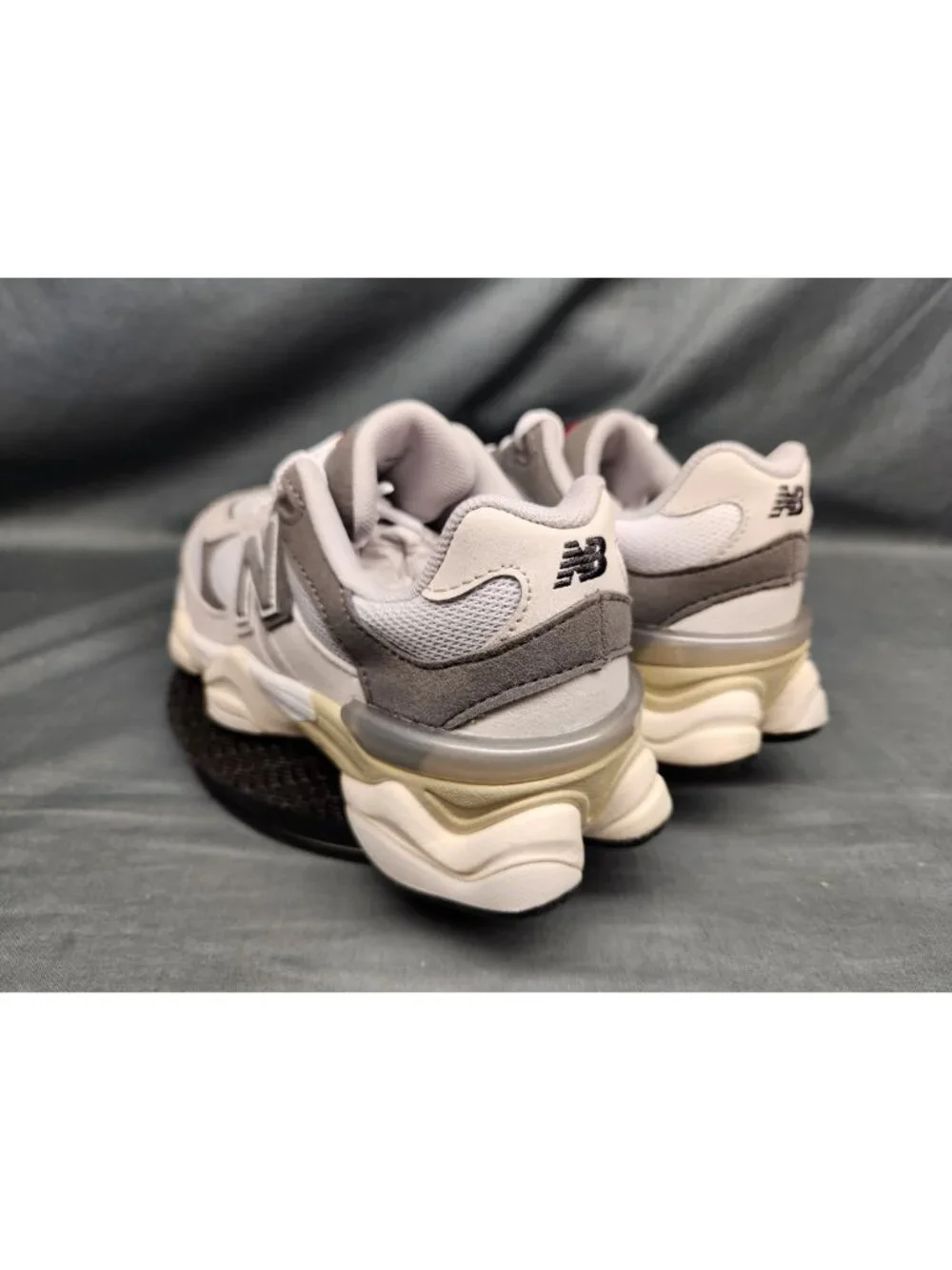 New Balance 9060 Sneakers PC9060GY Suede Grey Kids Size 3 BRAND NEW NO BOX!